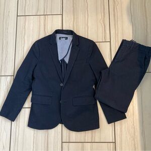 Crewcuts Thompson suit in navy blue